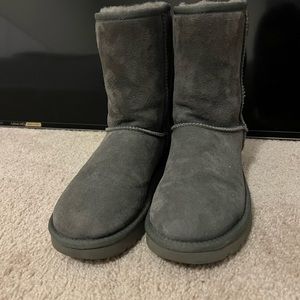 UGG classic short grey winter boots